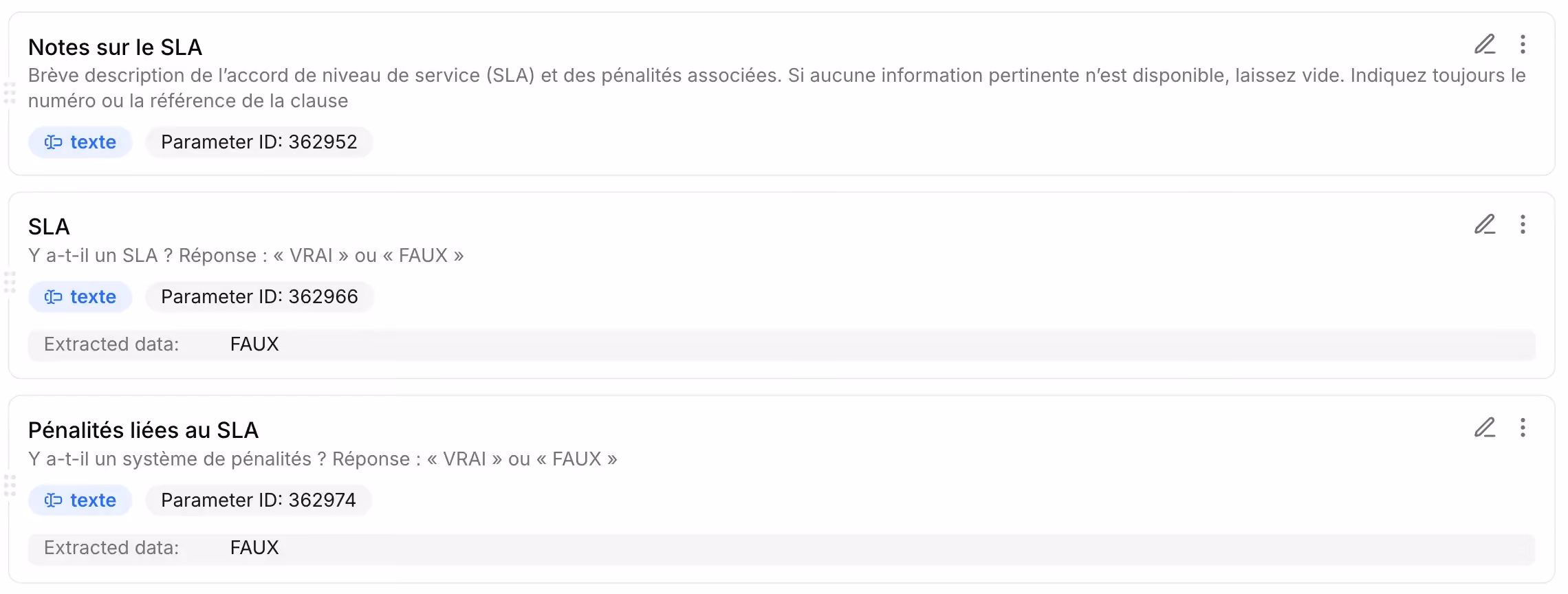 SLA et pénalités OCR