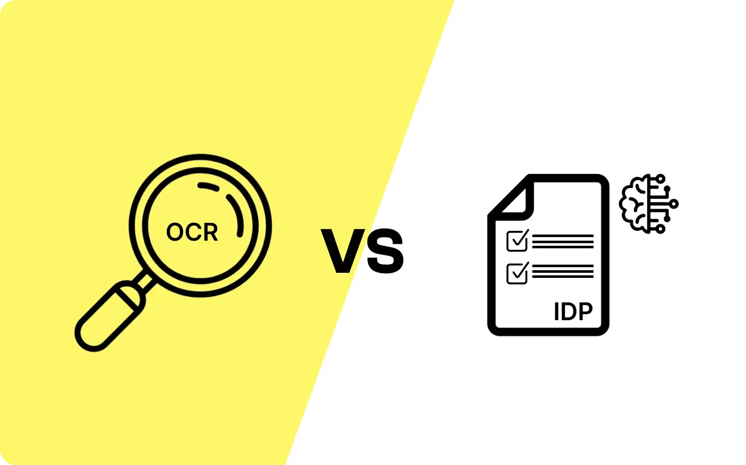 IDP vsOCR