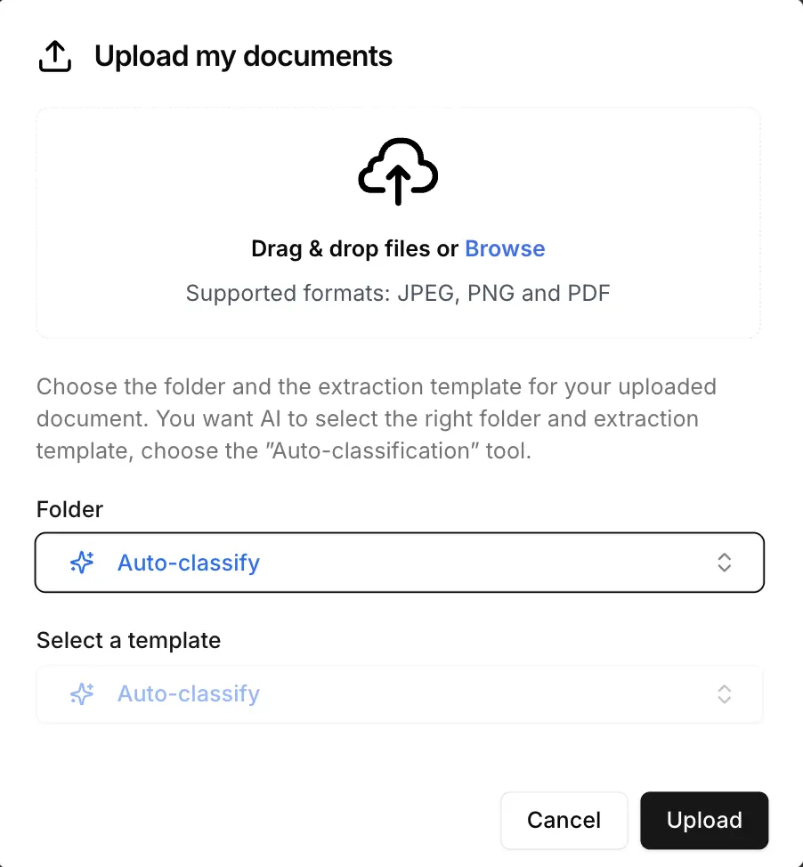 Koncile upload m documents