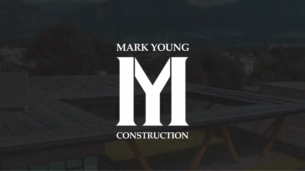 Logo Mark Young construction