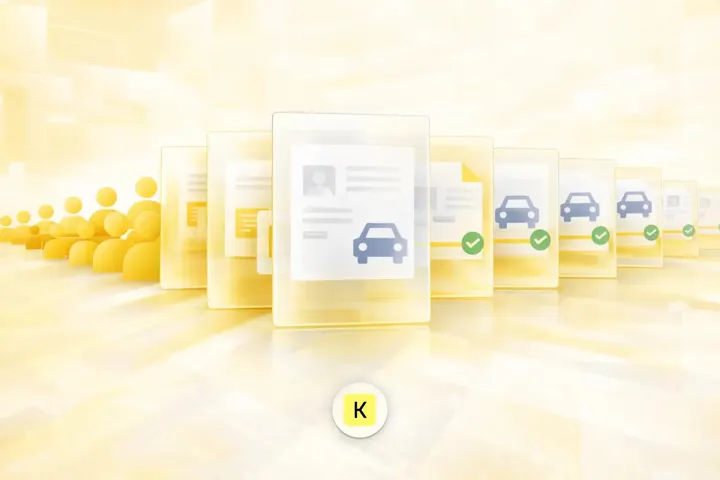 Illustration montrant la complexité croissante de l’intégration des chauffeurs, avec une surcharge documentaire d’un côté et un processus structuré et maîtrisé de l’autre.